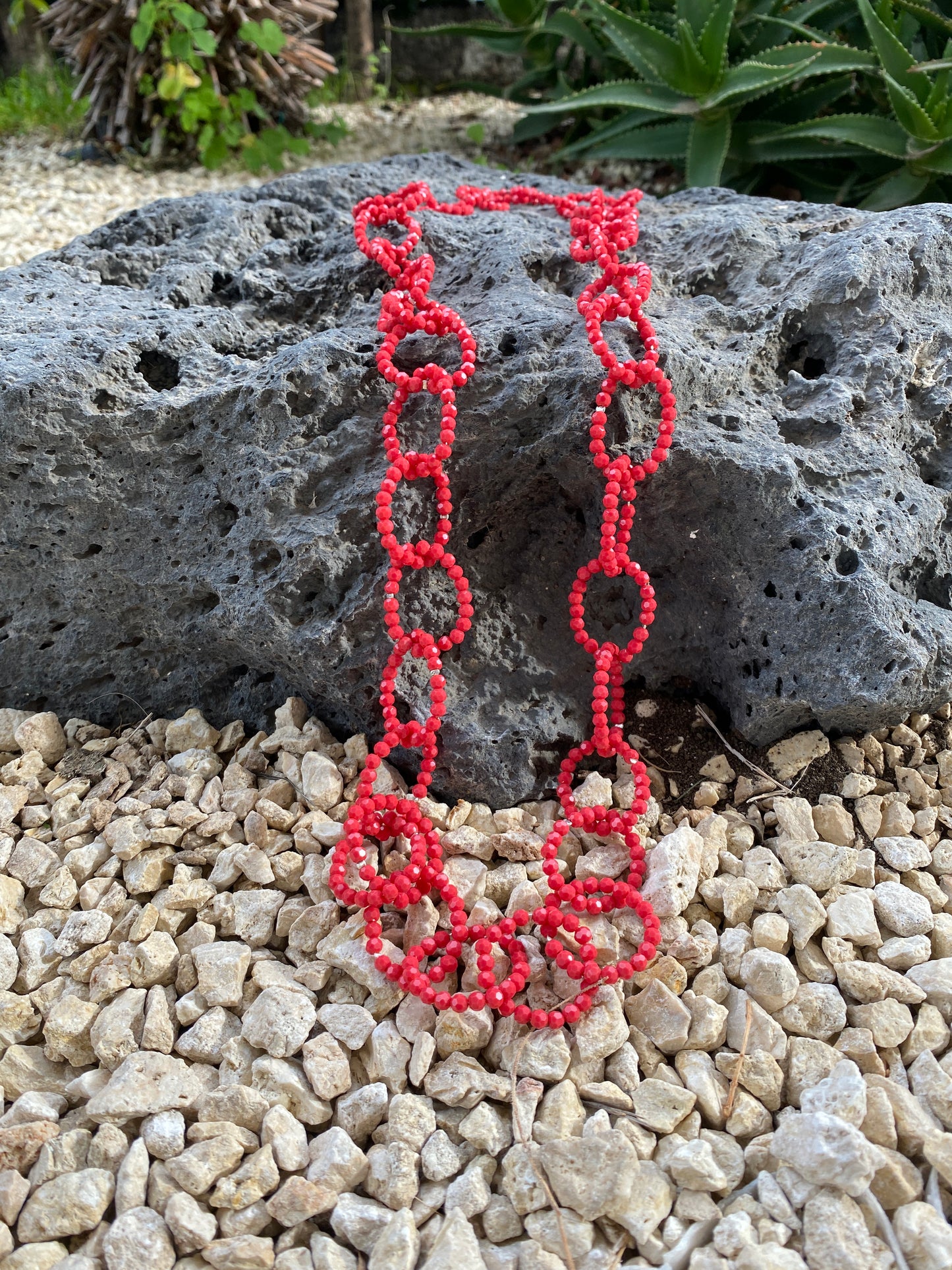 Ring necklace L