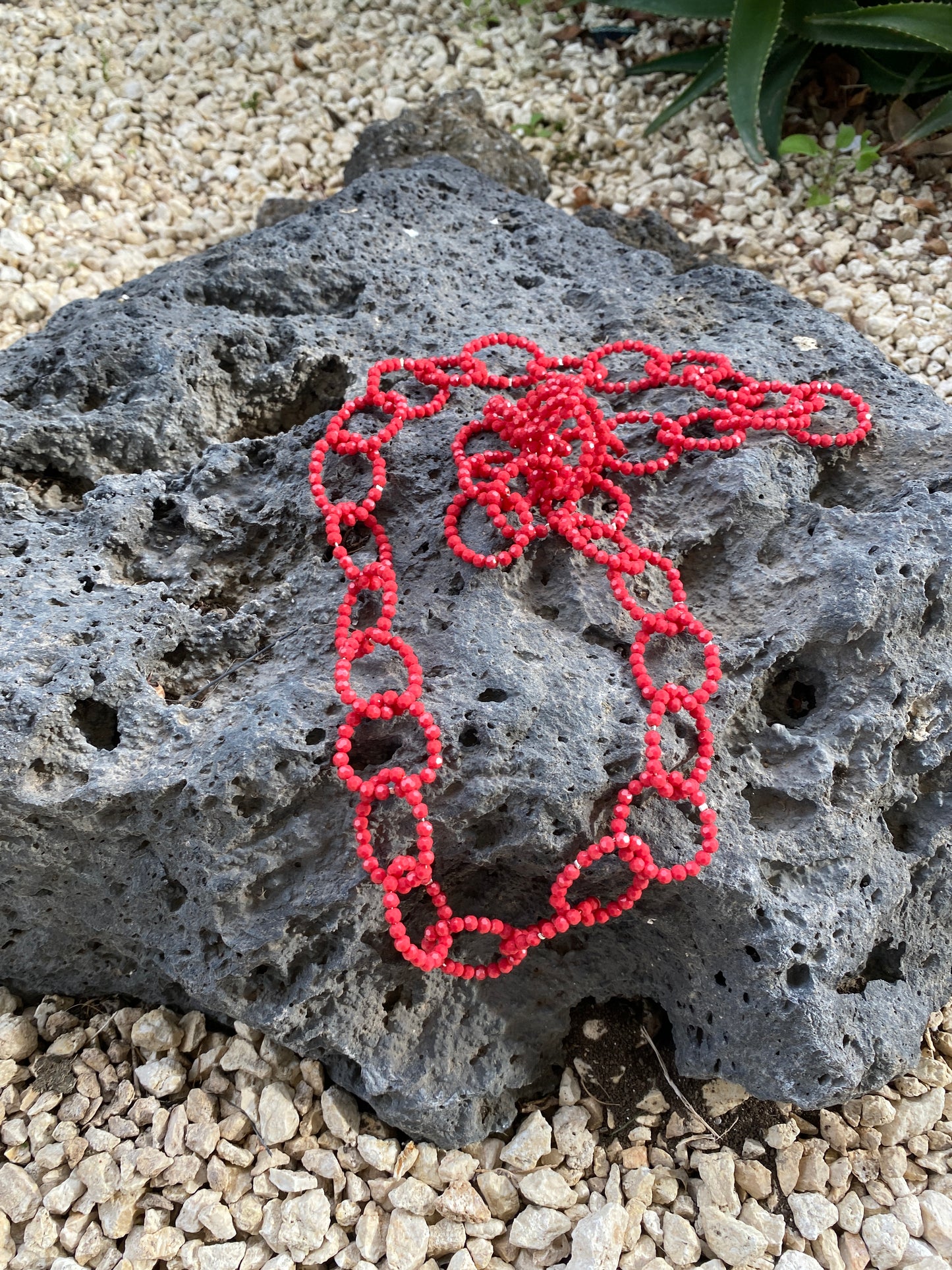 Ring necklace L