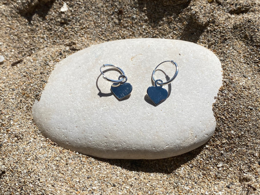 Mini hoops con cuore