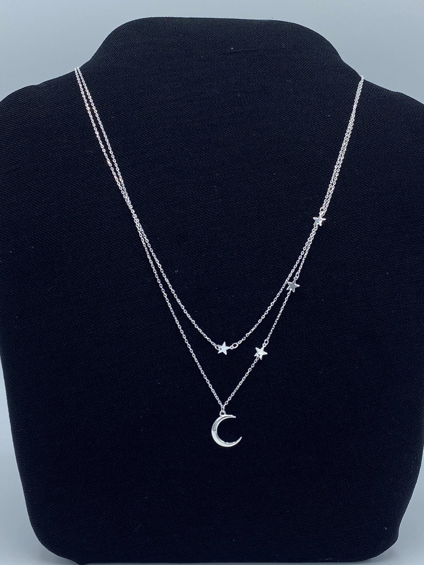 Collar Luna y estrellas