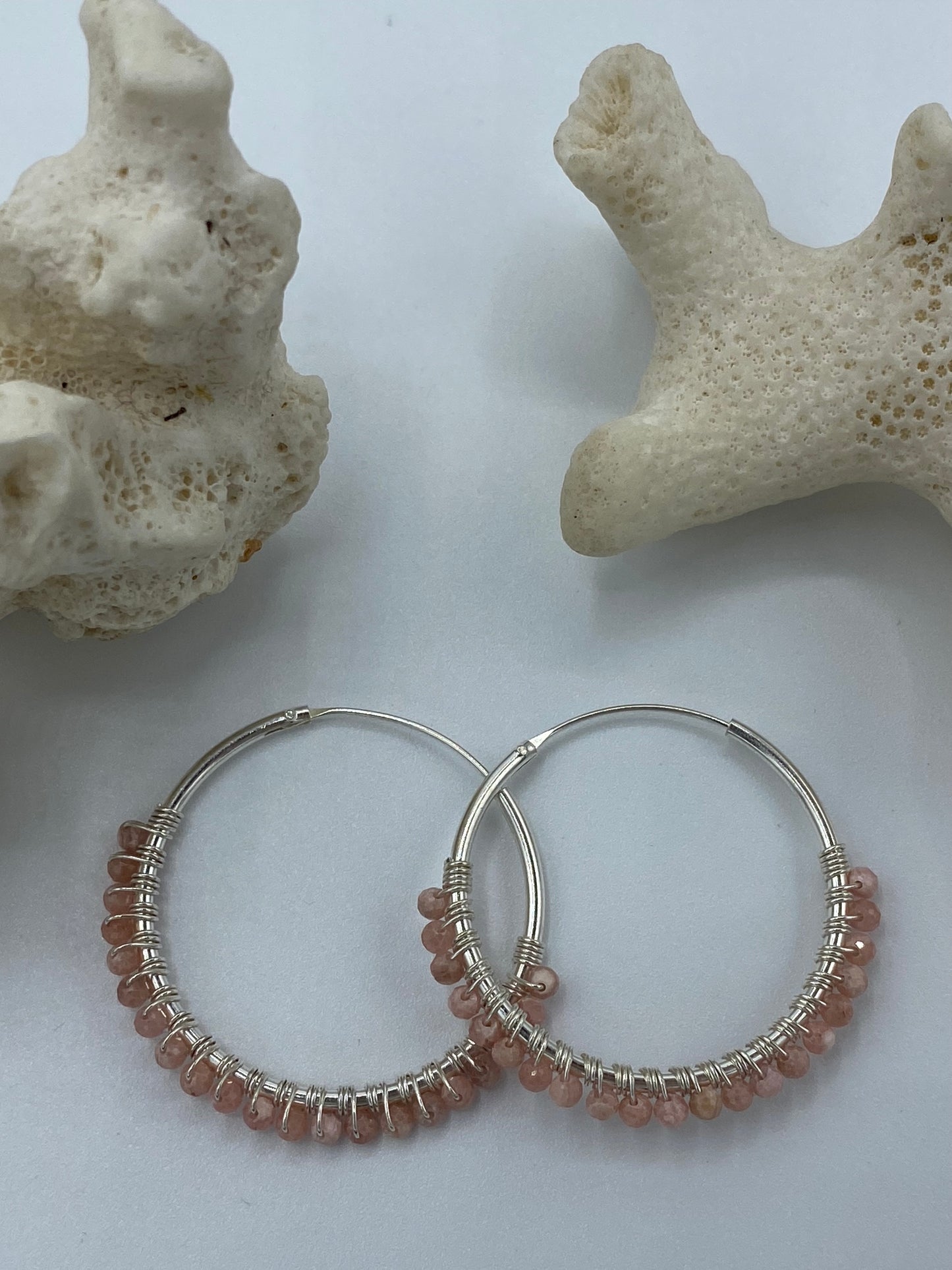 Orecchini in Argento e Cristalli