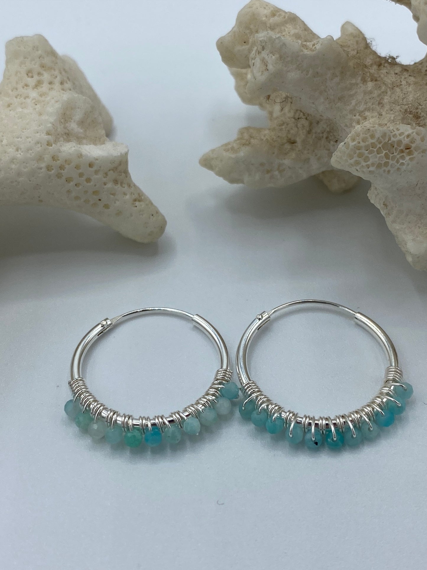 Orecchini in Argento e Cristalli