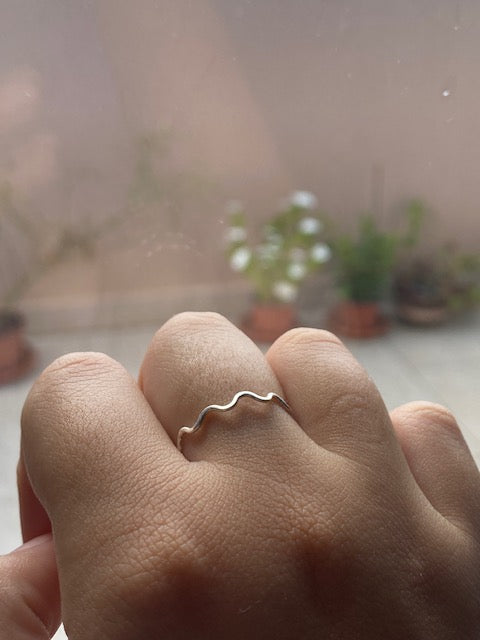 Anello Zig Zag