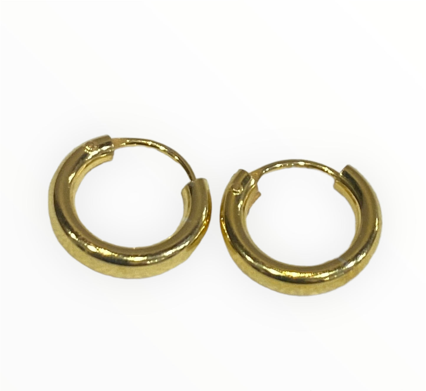 Cerchi in Argento Placcato Oro 2.5 mm